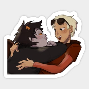 floaty davekat Sticker